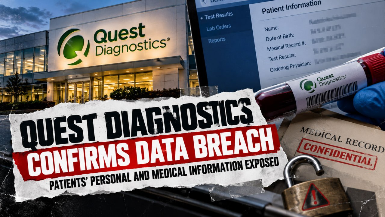 Quest Diagnostics Confirms Data Breach: Patients' Personal and Health Information Exposed